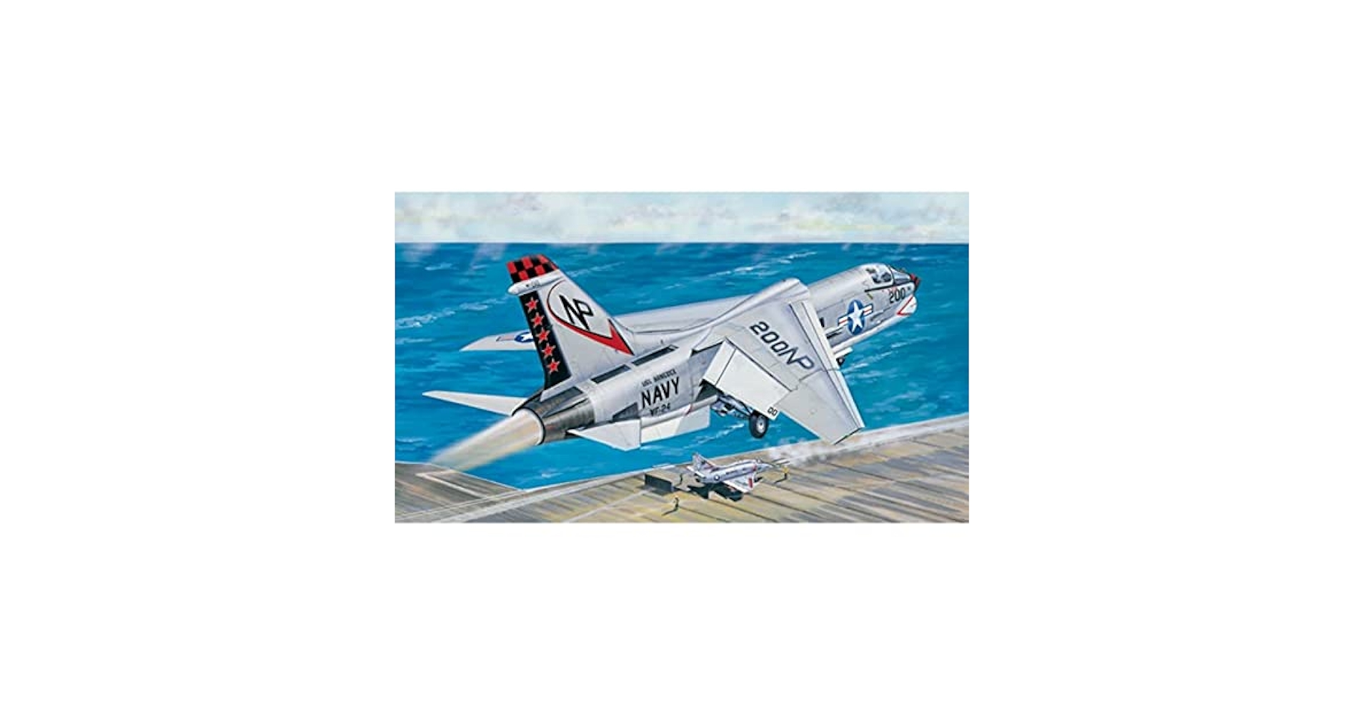 トランペッター　1/32 F-8J CRUSADER 1/32 Trumpeter F8J Crusader USN Fighter - Squadron.com